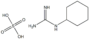 CYCLOHEXYLGUANIDINE, SULFATE SALT,,结构式