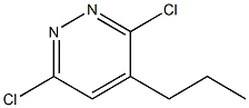 3,6-DICHLORO-4-PROPYL-PYRIDAZINE Structure