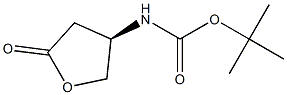 (R)-3- BOC-AMINO --BUTYROLACTONE Struktur