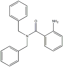 2-AMINO,N,N-DIBENZYL BENZAMIDE 结构式