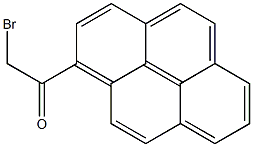 2-bromoacetylpyrene Struktur