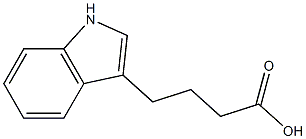 Indol-3-butyric acid,,结构式