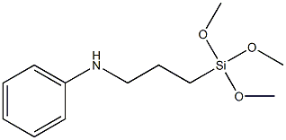 N-Phenyl-Gamma-Aminopropyltrimethoxysilane 结构式