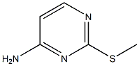 4-AMINO-2-METHYLTHIOPYRIMIDINE Structure