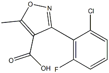  3-(2-CHLORO-6-FLUORPHENYL)-5-METHYLISOXA-ZOLE-4-CARBOXYLIC ACID