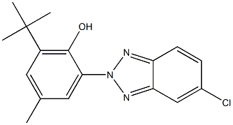 PHENOL, 2-(5-CHLORO-2H-BENZOTRIAZOLE-2-YL)-6-(1,1-DIMETHYLETHYL)-4-METHYL-