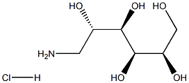 D-GLUCAMINE HYDROCHLORIDE Struktur