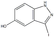 3-IODO-5-HYDROXYINDAZOLE,,结构式