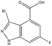 6-FLUORO-3-BROMOINDAZOLE-4-CARBOXYLIC ACID