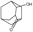 4-HYDROXY-2-ADAMANTANONE 结构式