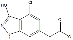 3-HYDROXY-4-CHLOROINDAZOLE-6-METHYL CARBOXYLATE