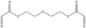 THIODIGLYCOL DIACRYLATE Structure