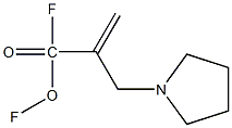 1,1-Difluoro-2-(Pyrrolidinylmethyl)Acrylic Acid 结构式