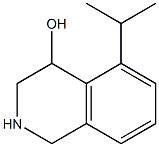 5-Isopropyl-1,2,3,4-Tetrahydroisoquinolin-4-ol 化学構造式