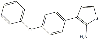 3-(4-phenoxyphenyl)thiophen-2-amine Structure