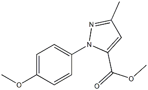 methyl 1-(4-methoxyphenyl)-3-methyl-1H-pyrazole-5-carboxylate