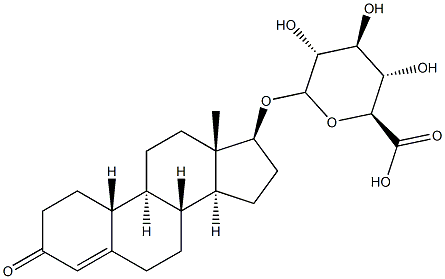 4-Estren-3one-17beta-ol glucosiduronate Struktur