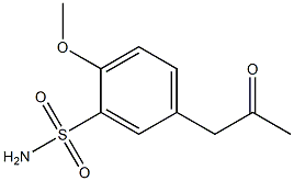 5-(2-OXOPROPYL)-2-METHOXYBENZENESULFONAMIDE