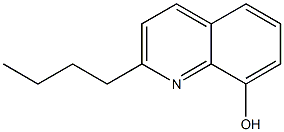 2-BUTYL-8-HYDROXYQUINOLINE Structure