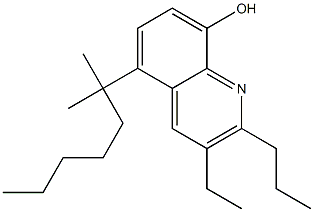 2-PROPYL-3-ETHYL-5-TERT-OCTYL-8-HYDROXYQUINOLINE|