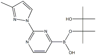  2-(3-METHYL-1H-PYRAZOL-1-YL)PYRIMIDINE-4-BORONIC ACID PINACOL ESTER