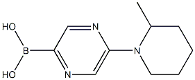 5-(2-METHYLPIPERIDIN-1-YL)PYRAZINE-2-BORONIC ACID|