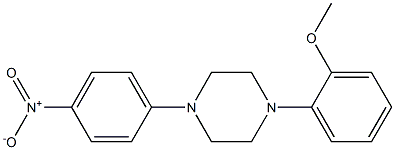 1-(2-METHOXYPHENYL)-4-(4-NITROPHENYL)PIPERAZINE Structure