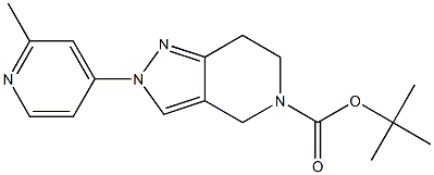 2-(2-METHYL-PYRIDIN-4-YL)-2,4,6,7-TETRAHYDRO-PYRAZOLO[4,3-C]PYRIDINE-5-CARBOXYLIC ACID TERT-BUTYL ESTER|