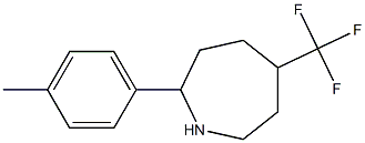 2-(4-METHYLPHENYL)-5-(TRIFLUOROMETHYL)AZEPANE Structure