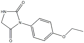 3-(4-ETHOXYPHENYL)IMIDAZOLIDINE-2,4-DIONE Struktur