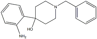 4-(2-AMINOPHENYL)-1-BENZYLPIPERIDIN-4-OL 结构式