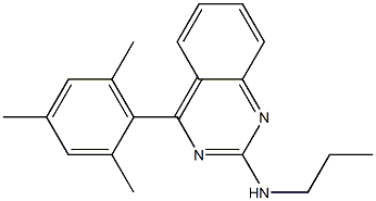 4-MESITYL-N-PROPYLQUINAZOLIN-2-AMINE