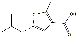 5-ISOBUTYL-2-METHYL-3-FUROIC ACID,,结构式