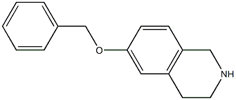 6-BENZYLOXY-1,2,3,4-TETRAHYDROISOQUINOLIN Structure