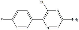 6-CHLORO-5-(4-FLUORO-PHENYL)-PYRAZIN-2-YLAMINE