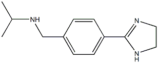 N-[4-(4,5-DIHYDRO-1H-IMIDAZOL-2-YL)BENZYL]PROPAN-2-AMINE Structure