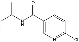 N-SEC-BUTYL-6-CHLORONICOTINAMIDE Structure