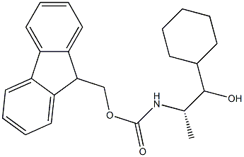 Fmoc-Cyclohexylalaninol Struktur