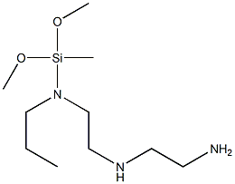 Methyldimethoxysilyl Propyl Diethylenetriamine Structure