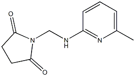 1-{[(6-methyl-2-pyridyl)amino]methyl}pyrrolidine-2,5-dione