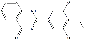 2-(3,4,5-trimethoxyphenyl)-1,4-dihydroquinazolin-4-one|