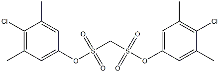 di(4-chloro-3,5-dimethylphenyl) methanedisulfonate