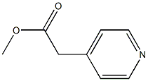 methyl pyridin-4-ylacetate Structure