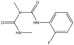 1-fluoro-2-[({methyl[(methylamino)carbonyl]amino}carbonyl)amino]benzene