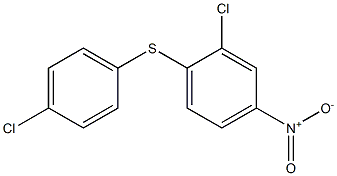 2-chloro-1-[(4-chlorophenyl)thio]-4-nitrobenzene Structure