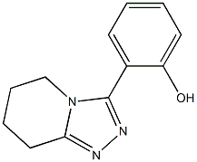 2-(5,6,7,8-tetrahydro[1,2,4]triazolo[4,3-a]pyridin-3-yl)benzenol Struktur