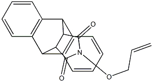 17-(allyloxy)-17-azapentacyclo[6.6.5.0~2,7~.0~9,14~.0~15,19~]nonadeca-2(7),3,5,9(14),10,12-hexaene-16,18-dione Structure