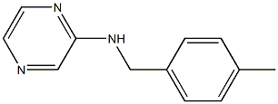 N-(4-methylbenzyl)-2-pyrazinamine 结构式