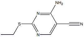 4-amino-2-(ethylsulfanyl)-5-pyrimidinecarbonitrile