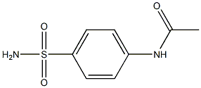 N1-[4-(aminosulfonyl)phenyl]acetamide Structure